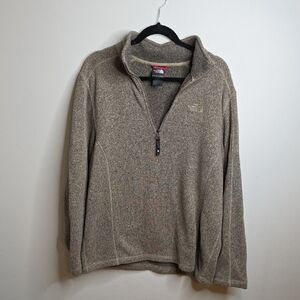 The North Face Men's Tan Pullover Sz LARGE